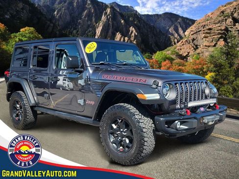 Used 2022 Jeep Wrangler Unlimited Rubicon w/ Steel Bumper Group AWD/4WD image 1