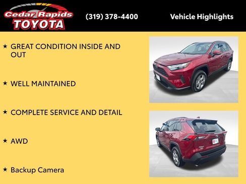 Certified 2025 Toyota RAV4 XLE w/ Convenience Package AWD/4WD image 9