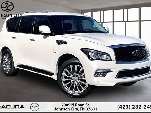 Used 2017 INFINITI QX80 4WD w/ Driver Assistance Package image 12