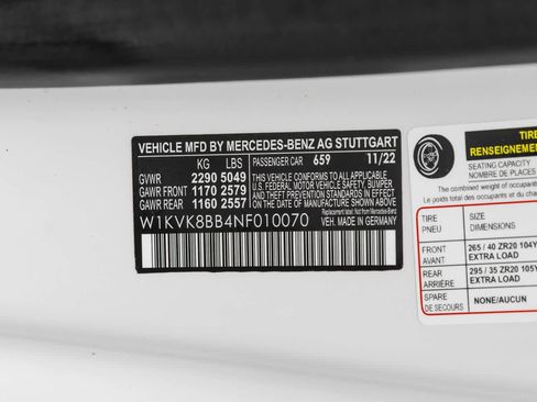 Used 2022 Mercedes-Benz SL 63 AMG 4MATIC image 22