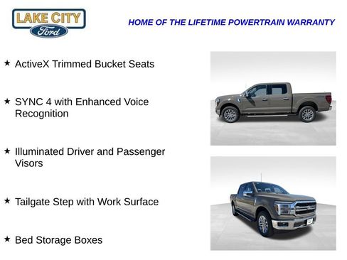 New 2026 Ford F150 Lariat w/ Equipment Group 501A Mid AWD/4WD image 17