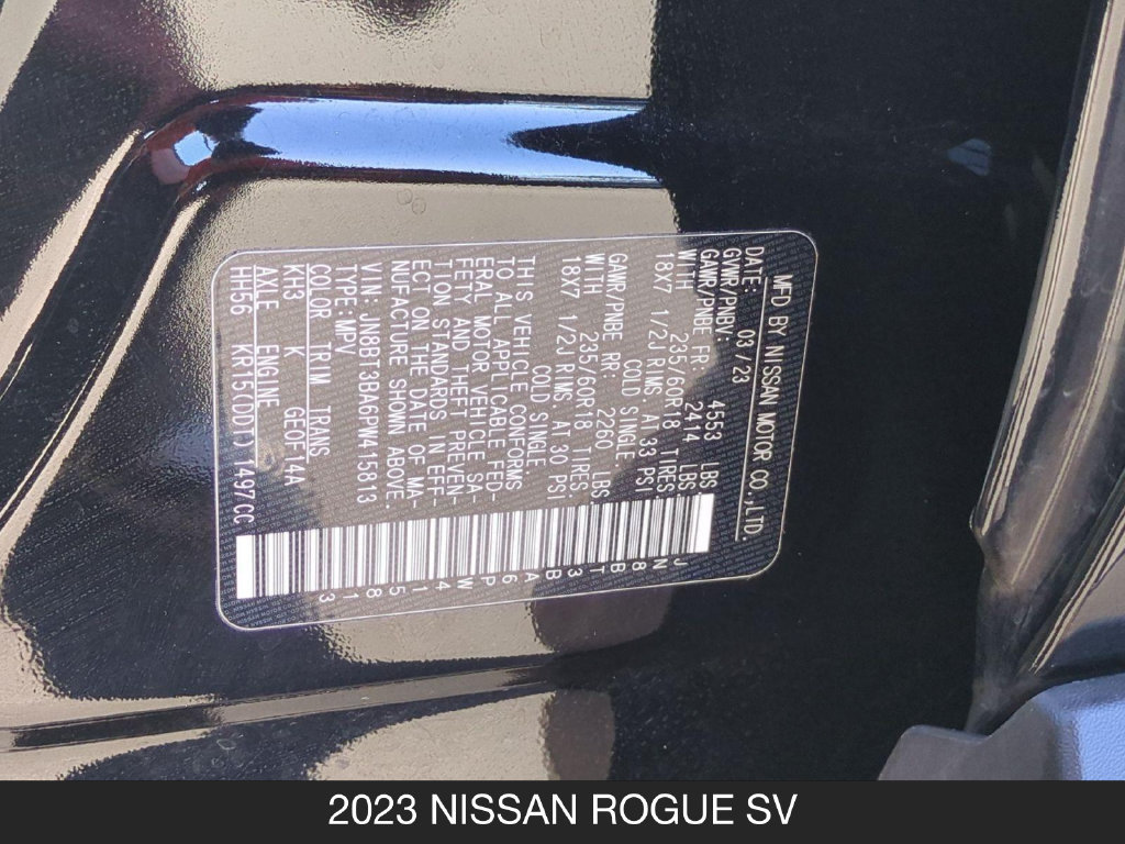 Used 2023 Nissan Rogue SV FWD image 24