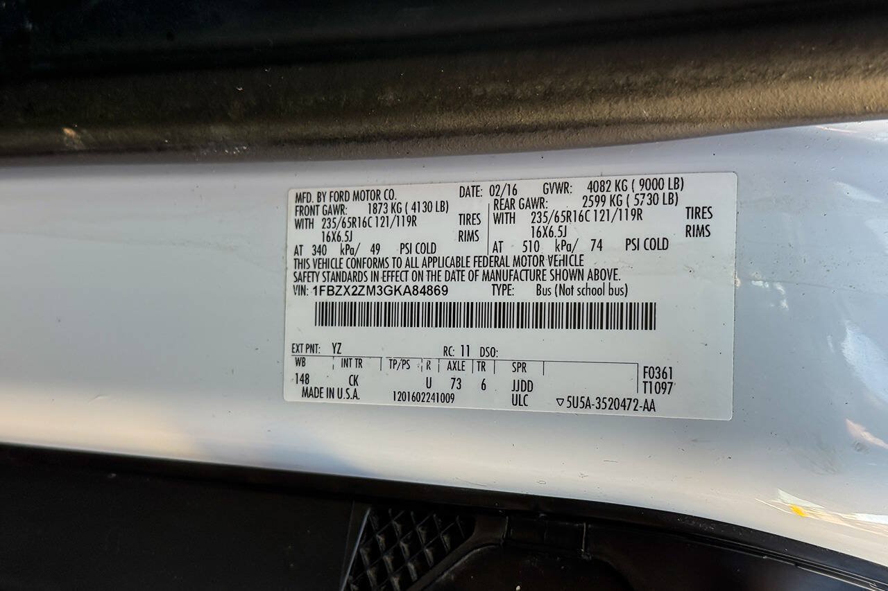 Used 2016 Ford Transit 350 XL RWD image 21