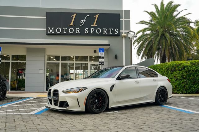Used 2024 BMW M3 Competition w/ M Carbon Exterior Package AWD/4WD image 1