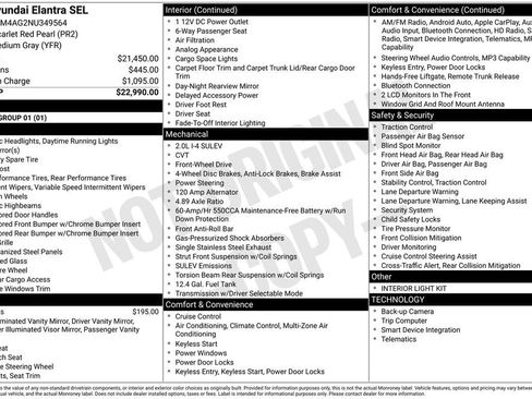 Used 2022 Hyundai Elantra SEL FWD image 3