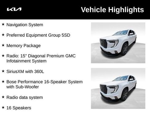 Used 2026 GMC Acadia Denali w/ Super Cruise Package AWD/4WD image 4