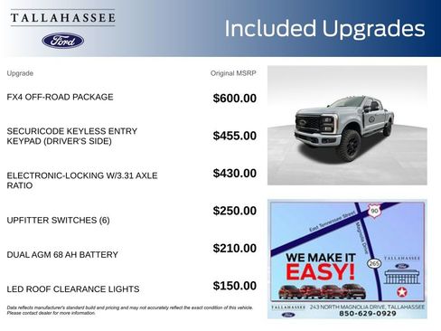 New 2026 Ford F250 Lariat w/ Black Appearance Package image 7