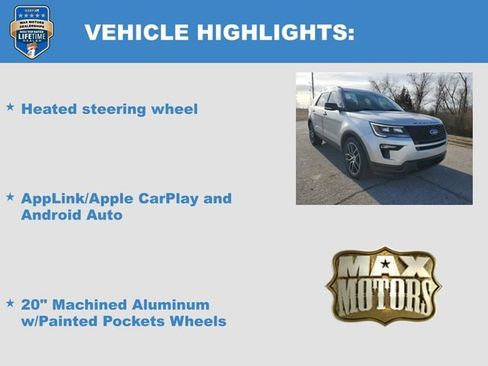 Certified 2019 Ford Explorer Sport image 12