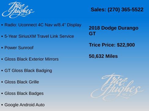 Used 2018 Dodge Durango GT w/ Premium Group AWD/4WD image 26