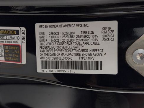 Used 2020 Acura RDX A-Spec AWD/4WD image 27
