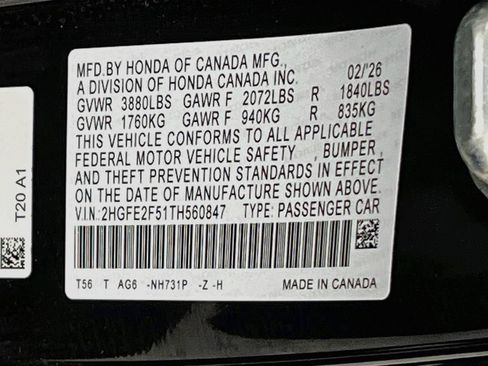 Used 2026 Honda Civic Sport image 29