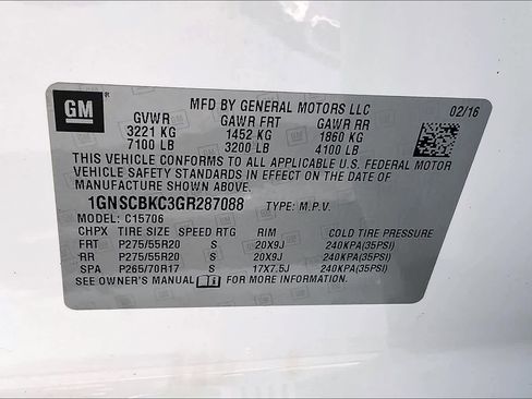 Used 2016 Chevrolet Tahoe LT image 30