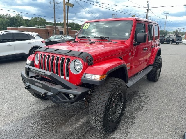 Used 2020 Jeep Wrangler Unlimited Sahara w/ Uconnect 4C Nav & Sound Group AWD/4WD image 3