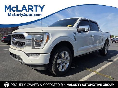 Used 2021 Ford F150 Platinum w/ Equipment Group 701A High image 1