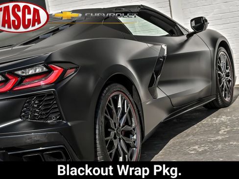 Certified 2025 Chevrolet Corvette Stingray Preferred Cpe w/ Stealth Interior Trim Package RWD image 10