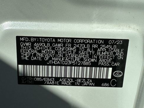 Used 2023 Lexus IS 300 w/ Premium Package RWD image 34