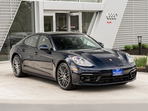 Used 2021 Porsche Panamera 4 AWD/4WD image 2