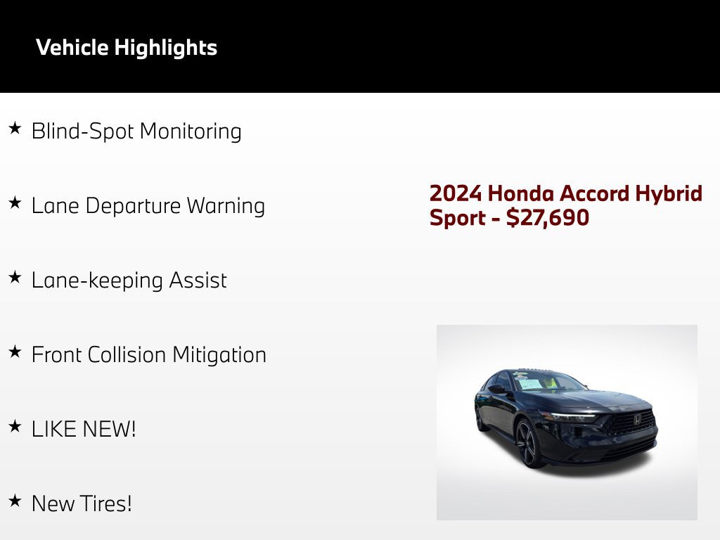 Used 2024 Honda Accord Sport image 52