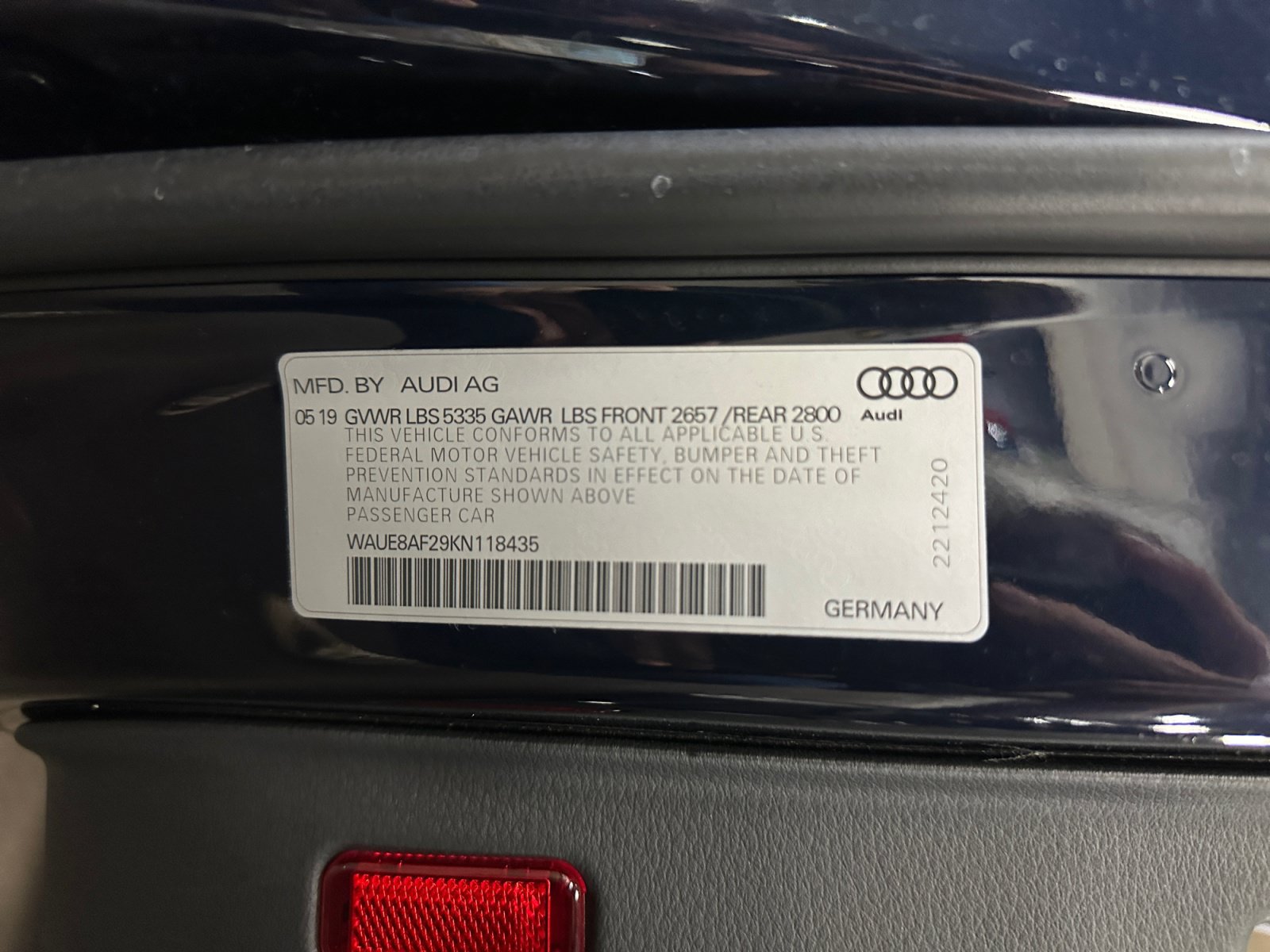 Used 2019 Audi A6 2.0T Premium Plus w/ Premium Plus Package AWD/4WD image 11