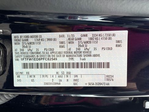 Used 2023 Ford F150 XLT w/ Equipment Group 302A High AWD/4WD image 36