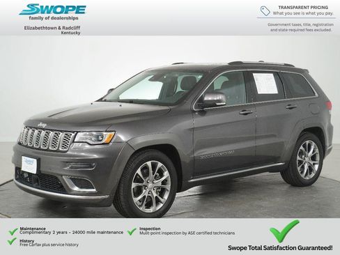 Used 2021 Jeep Grand Cherokee Summit w/ Platinum Series Group AWD/4WD image 2