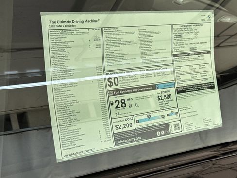 New 2026 BMW 740i image 29