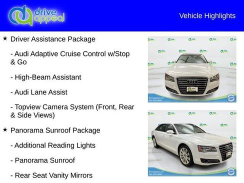 Used 2014 Audi A8 L 3.0T w/ Luxury Package image 6