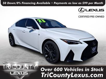 Certified 2023 Lexus IS 350 F Sport w/ Memory Package