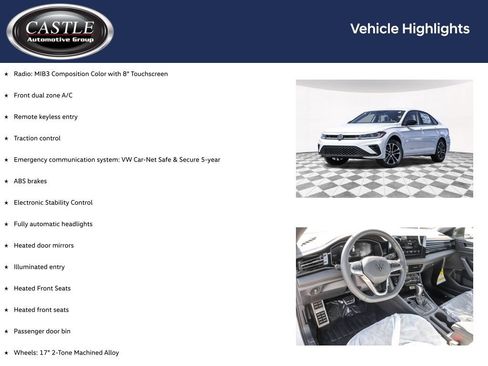 New 2026 Volkswagen Jetta Sport FWD image 3