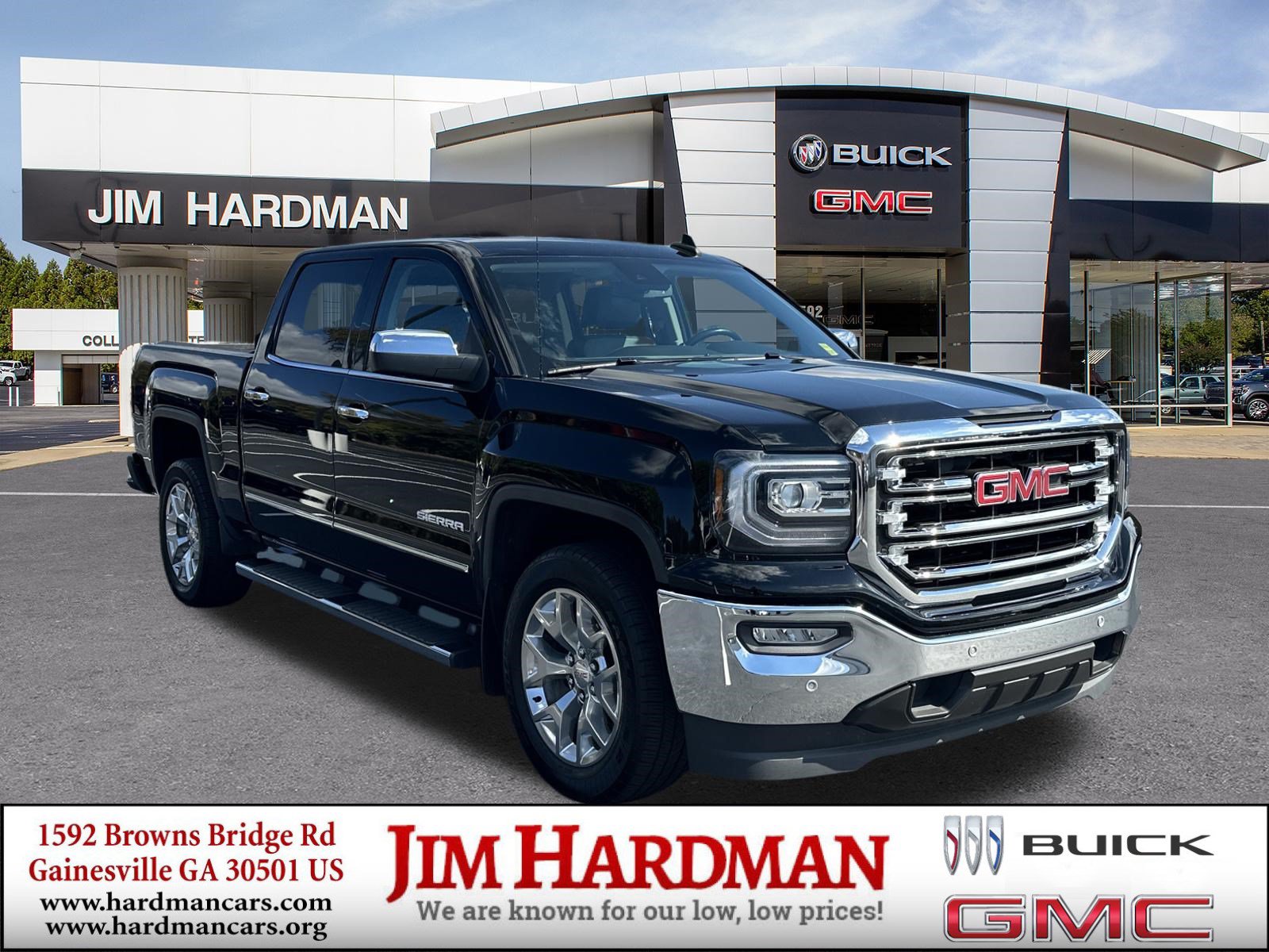 Used 2018 GMC Sierra 1500 SLT w/ Enhanced Driver Alert Package RWD image 1