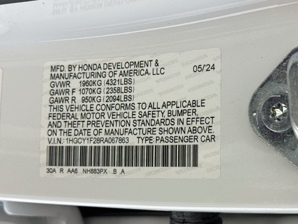 Certified 2024 Honda Accord LX image 35