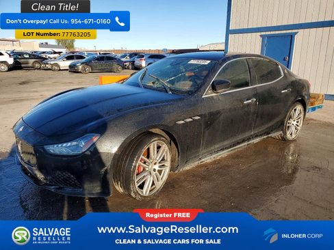 Used 2017 Maserati Ghibli Sedan 4 Door image 1