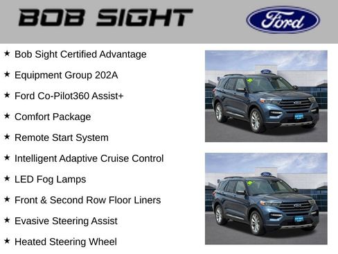 Used 2020 Ford Explorer XLT w/ Equipment Group 202A AWD/4WD image 3