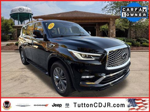 Used 2022 INFINITI QX80 Luxe w/ Cargo Package image 1