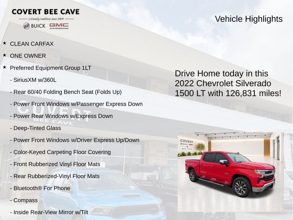 Used 2022 Chevrolet Silverado 1500 LT w/ Texas Edition Plus RWD image 6