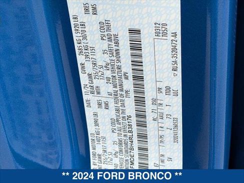 Used 2024 Ford Bronco Big Bend AWD/4WD image 23