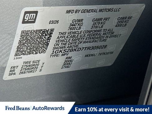 New 2026 GMC Yukon Elevation w/ Elevation Premium Package AWD/4WD image 21