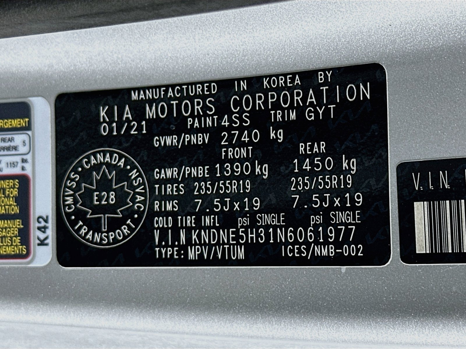 Used 2022 Kia Carnival SX FWD image 34