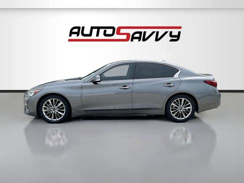 Used 2022 INFINITI Q50 Luxe w/ Cargo Package RWD image 4