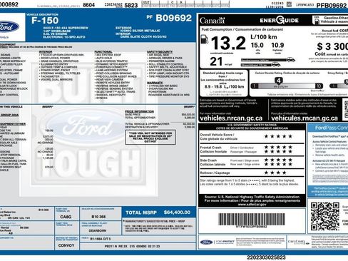 Used 2023 Ford F150 XLT w/ Trailer Tow Package image 3