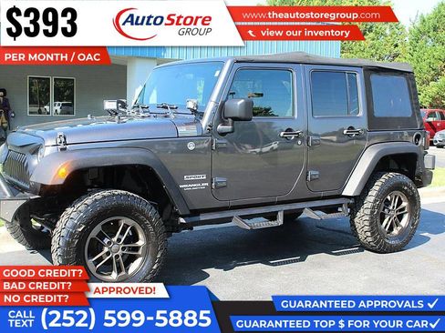 Used 2017 Jeep Wrangler Unlimited Sport w/ Connectivity Group AWD/4WD image 2