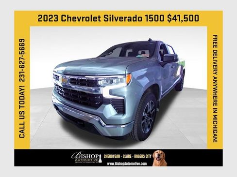 Used 2023 Chevrolet Silverado 1500 LT w/ Protection Package AWD/4WD image 1