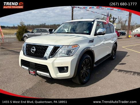 Used 2018 Nissan Armada Platinum w/ Captain Seat Package image 1