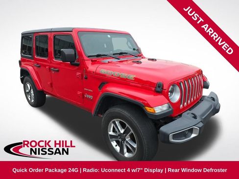 Used 2019 Jeep Wrangler Unlimited Sahara AWD/4WD image 1