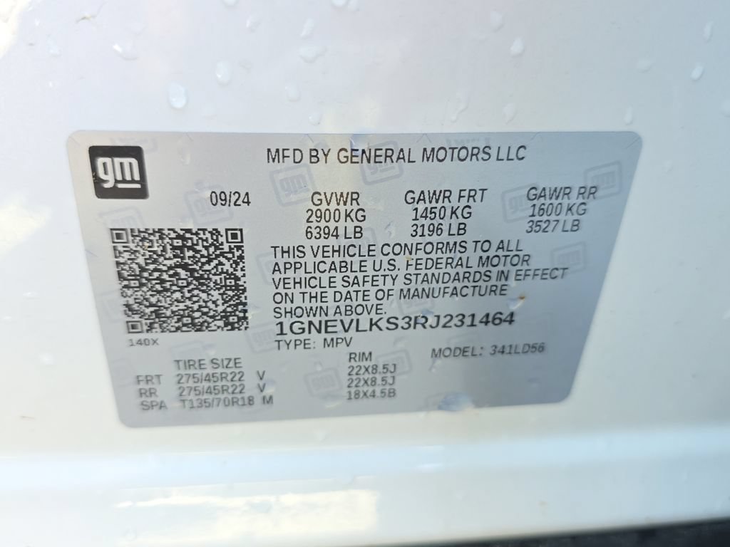 Used 2024 Chevrolet Traverse RS AWD/4WD image 21