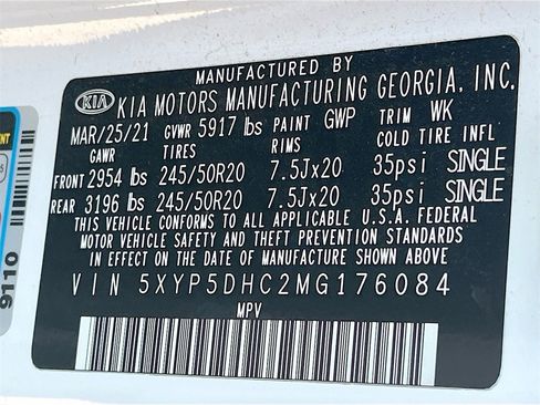 Used 2021 Kia Telluride SX w/ Towing Package image 33