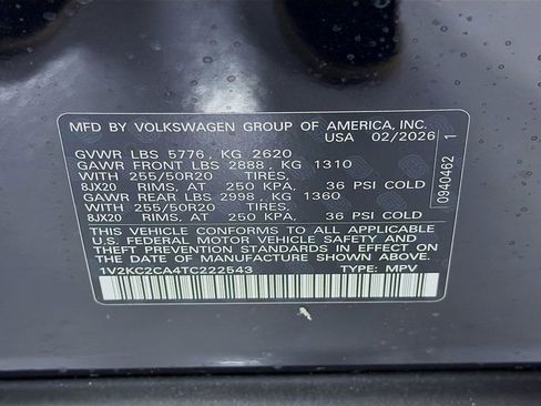 New 2026 Volkswagen Atlas Cross Sport SE AWD/4WD image 33