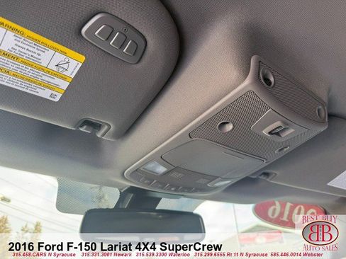 Used 2016 Ford F150 Lariat w/ Equipment Group 502A Luxury image 22