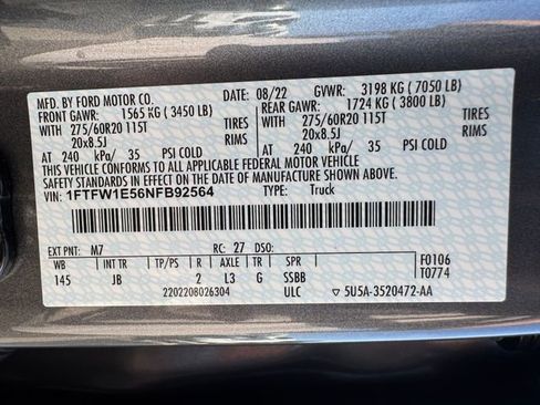 Used 2022 Ford F150 XL w/ STX Appearance Package AWD/4WD image 31