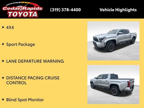 Certified 2024 Toyota Tacoma TRD Sport image 23